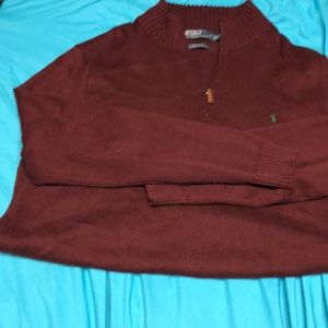 Ralph Lauren’s zip up sweater